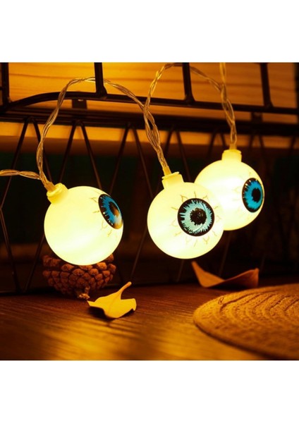 LED Cadılar Bayramı Balkabağı Lambası Dekoratif Lamba Örümcek Yarasa Lamba Dize Kabak Kafatası Kafa Lambası Dize Akülü LED Kabak Dize Lambası (Kafatası, 10) (Yurt Dışından) indirimleri