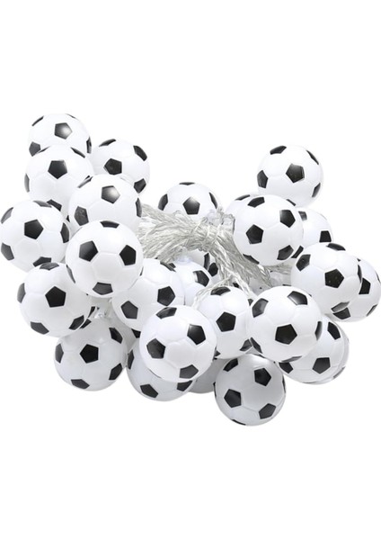 Adet Dize Torun Topu Şekilli Ktv Yaratıcı/karnaval Futbol Partileri Dekoratif Işıklar Futbol Dekoru M Spor Ampulleri Bahçe Için Pil Led'leri Güçlendirilmiş Işık Son Parti (Yurt Dışından) fırsatları