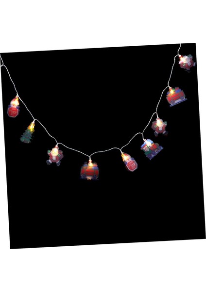 Adet Dize Işık Perde Sonrası Peri Işıklar LED Dize Işıklar Pil Işıkları Dize Tatil Peri Işık Dekor Noel Dekor Işığı Parlayan Noel Atmosfer Işığı Plastik Renkli Benzersiz (Yurt Dışından)