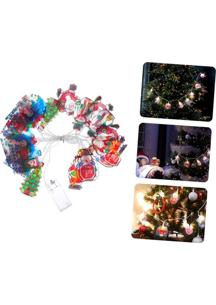 Adet Dize Işık Perde Sonrası Peri Işıklar LED Dize Işıklar Pil Işıkları Dize Tatil Peri Işık Dekor Noel Dekor Işığı Parlayan Noel Atmosfer Işığı Plastik Renkli Benzersiz (Yurt Dışından) fiyatları