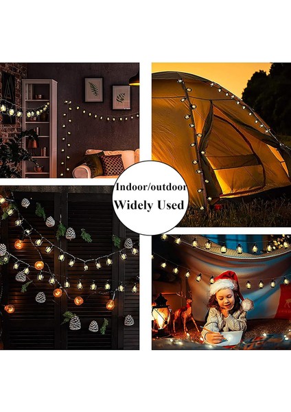 Gazyağı Fener Dize Işıklar, LED Dize Peri Işık Su Geçirmez Pille Çalışan Lamba Cadılar Bayramı Noel Tatil Partisi Için Kapalı Açık Dekor (Siyah, 3m / 20 Led) (Yurt Dışından) fiyatları
