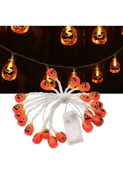 Cadılar Bayramı Peri Işıkları 10 Ft 20 Led'ler Balkabağı Işıkları Pille Çalışan Dize Işıklar Işıklar Cadılar Bayramı Partisi Için Dekoratif Dize Işık Iç Mekan Sonbahar Dış Mekan Ca (Yurt Dışından)