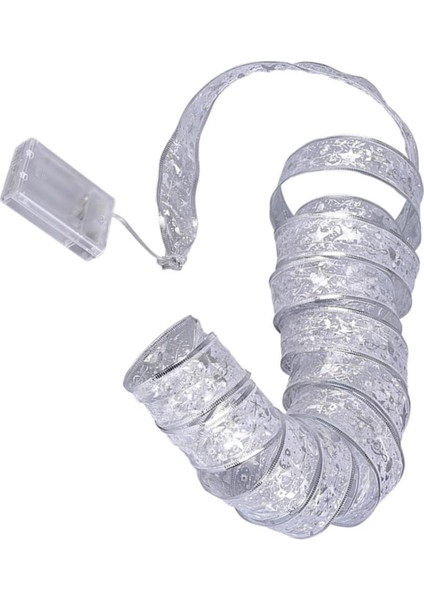 Dize Aydınlık Şerit Kolye Yılbaşı Ağacı Süslemeleri Noel Süsü Noel Şerit LED Şerit Işıklar Noel Ağacı Için Pille Çalışan LED Işıklar Pvc Için LED Şerit Işıklar (Yurt Dışından)