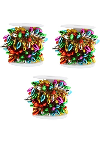 Adet Noel Dıy Boncuk Mini Noel Işıkları Pil Peri Işıkları Dış Mekan Işık Dize Noel Ampul Çelenk Noel Ampuller Dekor Noel Peri Işıkları Dize Işık (Yurt Dışından)