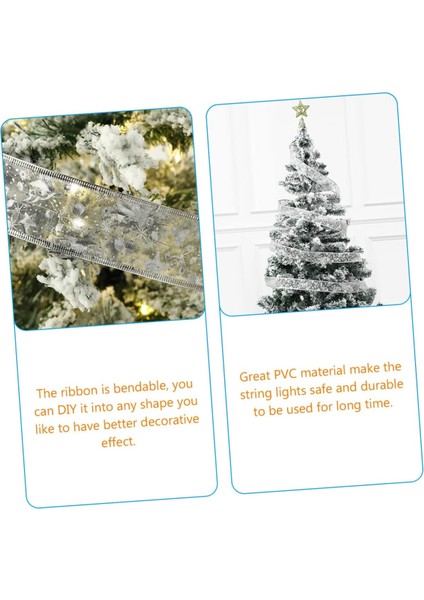 Dize Aydınlık Şerit Sarkıt Şerit Yaylar LED Işık LED Şerit Işıklar Pille Çalışan Renkli Flamalar Peri Süslemeleri Noel Dekoratif Işık Noel Partisi Dekoru Papyon Pvc (Yurt Dışından)