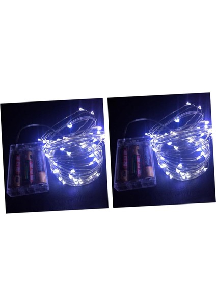 Adet Dış Mekan Dekoru Yılbaşı Dekoru Çim Dekor Dış Mekan Dekor Işıkları Pil Kumandalı Kutu Dize Işıklar Atmosferik Işıklar Süslemeleri Beyaz (Yurt Dışından) fırsatları