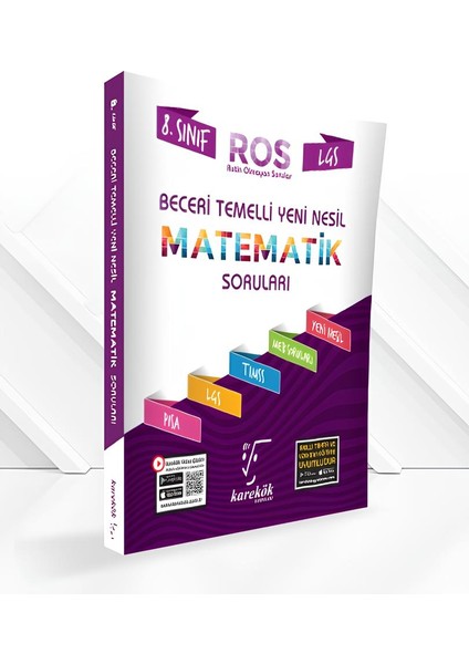 Güncel 8. Sınıf LGS Matematik Konu Anlatımı Mps + LGS Soru Bank + LGS Soru Ros Seti