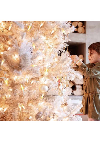 Pille Çalışan Noel Işıkları, 2 Paket 17FT 50 LED Pille Çalışan Dize Işıklar, Zamanlayıcı Ile, Su Geçirmez Mini Işıklar Açık Kapalı Noel Ağacı Bahçe Partisi Dekoru Için Beyaz Tel, (Yurt Dışından)