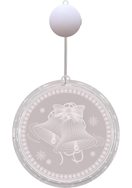 Noel Dize Işık 3D Asılı Işık LED Işık Çan Kar Tanesi Elk Süs Festoon Lambası Pil Lambası Gösterisi Pencere Dekorasyonu Su Geçirmez, Cadılar Bayramı Dekorasyonu (Yurt Dışından) fırsatları