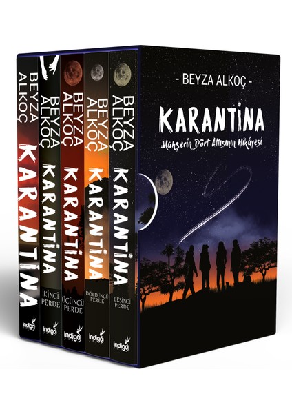 Karantina Serisi 5 Kitap (Kutulu) (Ciltsiz) - Beyza Alkoç