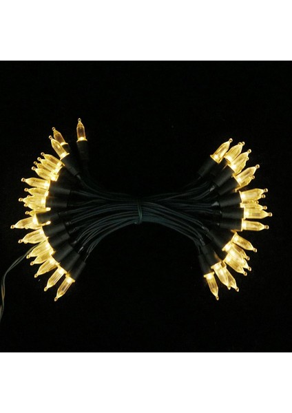 Noel Işıkları 18.3ft 50 LED Pille Çalışan Dize Işıklar 9 Fonksiyonlu Sıcak Beyaz Mini Dize Işıklar Noel Ağacı Çelengi Partisi Için Su Geçirmez Peri Işıkları Parti Iç Mekan Dış Meka (Yurt Dışından)