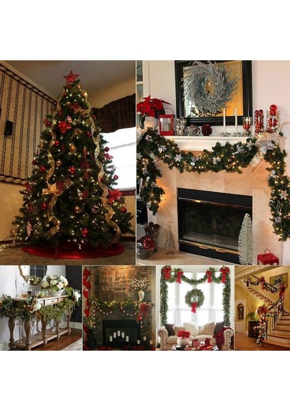 LED Mini Noel Işıkları, Pille Çalışan Dize Işıklar 18FT 50 LED 8 Mod Noel Ağacı Çelengi Partisi Için Zamanlayıcılı LED Mini Işıklar Parti Ev Iç Mekan Dış Mekan Dekoru, Su Geçirmez, (Yurt Dışından)