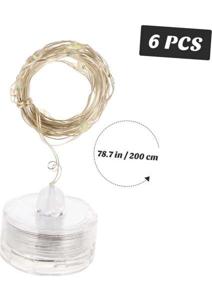 Adet Dize Mum Bakır Tel Işık Dize Ağacı Yıldızlı Işıklar Peri Ateşböceği Işıkları LED Düğme Pil Işığı Dalış Lambası Erik Pil Işığı Plastik Pil Kutusu Quincunx Bebek (Yurt Dışından)