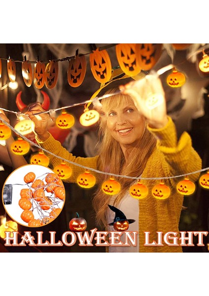 Cadılar Bayramı Dize Işık Kabak Akçaağaç Yaprağı Işıkları Pille Çalışan 5 Ft 10 Led'ler Işık Dize Şömine Bahçe Işıkları Cadılar Bayramı Partisi Için Dekoratif Iç Mekan Dış Mekan Ca (Yurt Dışından)