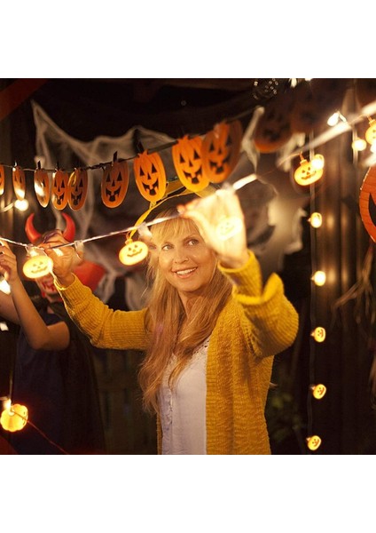 Cadılar Bayramı Dize Işık Kabak Akçaağaç Yaprağı Işıkları Pille Çalışan 5 Ft 10 Led'ler Işık Dize Şömine Bahçe Işıkları Cadılar Bayramı Partisi Için Dekoratif Iç Mekan Dış Mekan Ca (Yurt Dışından) fiyatları