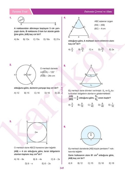 Güncel 11. Sınıf Temel Düzey Matematik Konu Anlatımlı Çözümlü Soru Mps