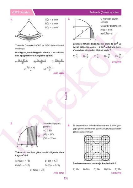 Güncel 11. Sınıf Temel Düzey Matematik Konu Anlatımlı Çözümlü Soru Mps