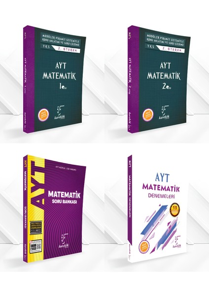 Güncel AYT Matematik Mps (Modüler Piramit Sistemi) + Soru Bankası + Deneme Seti