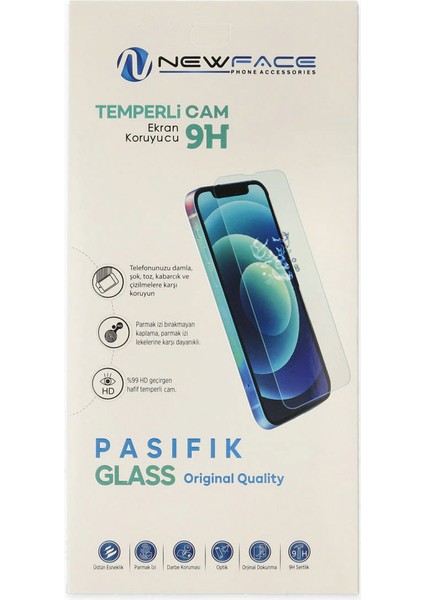 Oppo A16 Pasifik Cam Ekran Koruyucu