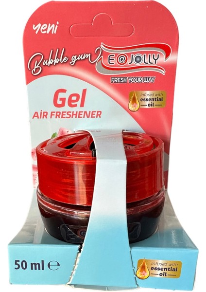 Sakız Kokulu Jel Air Freshener Oto Kokusu E Sakız