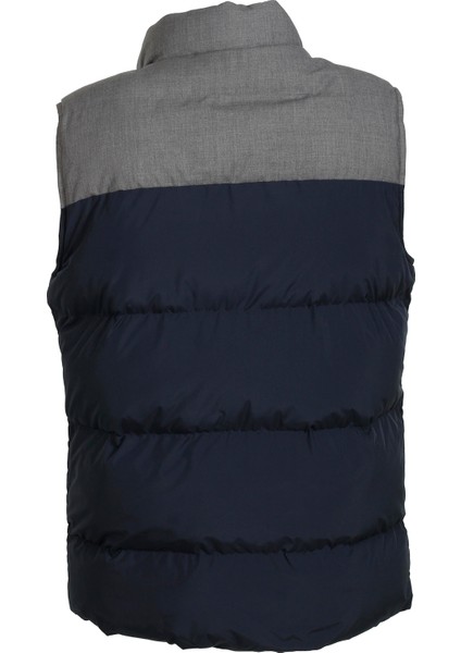 Erkek Slim Fit Lacivert Rüzgar Su Itici Termo İç Astarlı Nefes Alabilen Yelek Ncs Jeans 4514 fırsatları