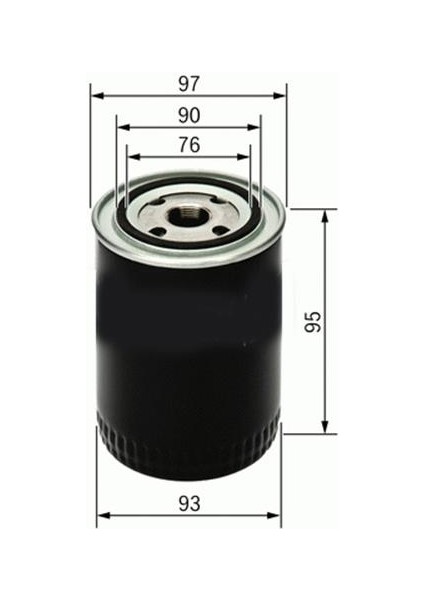 Yağ Filtresi Fıesta 1.8dı-Focus 1.8tdcı-1.8dı/tddi-1.8t-Connect 1.8dı-1.8tdcı-1.8tdı-Transıt 2.5tdı