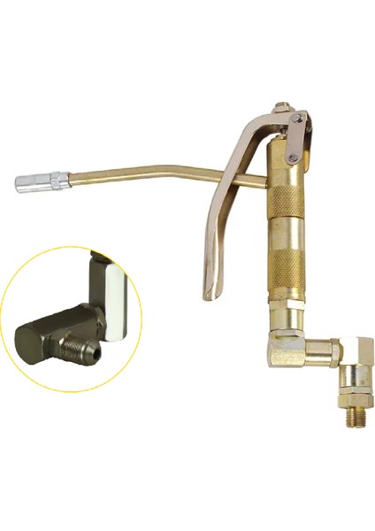 Havalı Gres Pompa Tabancası Z Mafsallı Ucu