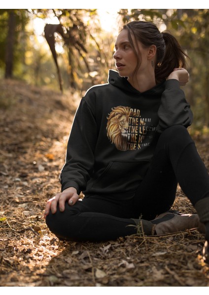 Aslan Baskılı Kapüşonlu Sweatshirt fiyatları