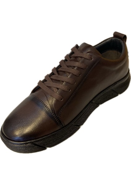 Kahverengi Erkek Kışlık Ayakkabı Deri Ortopedik 813 modelleri