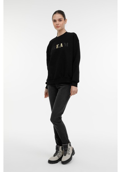 Wl Este-B 16ES400 3pr Siyah Kadın Sweatshirt