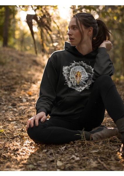 I'm Not Angry Yazılı Kapüşonlu Sweatshirt fiyatları