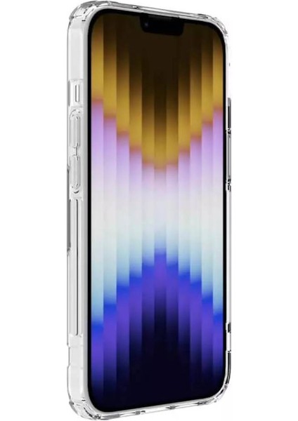 Tpu Pro Manyetik iPhone 14 Kılıf - Şeffaf