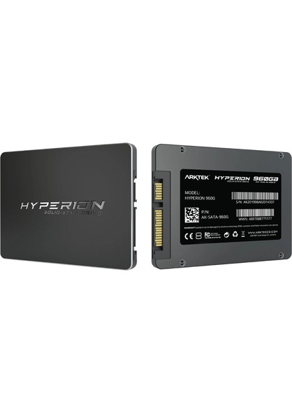 Hyperıon, AK-SATA-960G, 960GB, 522/473, 2.5", Sata3, SSD