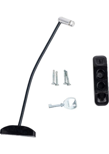 Kidmix Çelik Halatlı Pvc-Pencere Çocuk Emniyet Kilidi 1 Adet