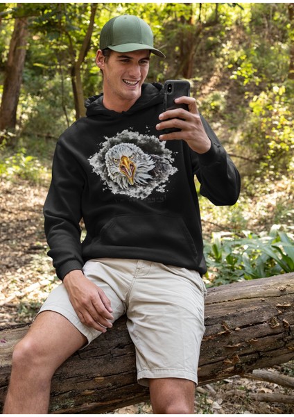 I'm Not Angry Yazılı Kapüşonlu Sweatshirt fiyatları