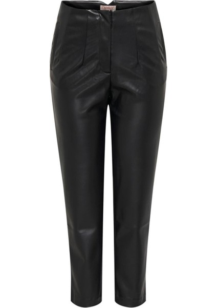 Onlraven-Idına Hw Faux Leat Pant cc Pnt Siyah fırsatları