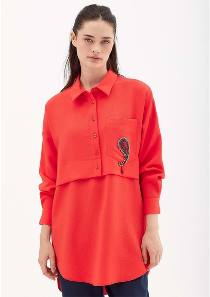 Tunik KA21040 Kırmızı 42