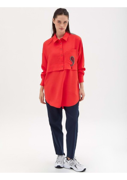 Tunik KA21040 Kırmızı 42
