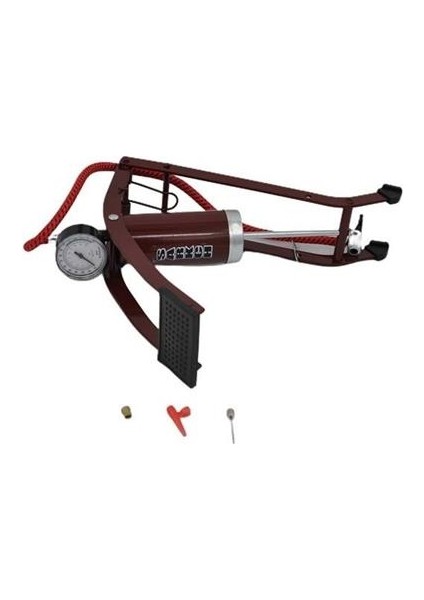 Buffer&reg; Basınç Göstergeli Ayak Pompası Araba Bisiklet Motor Lastik Pompası