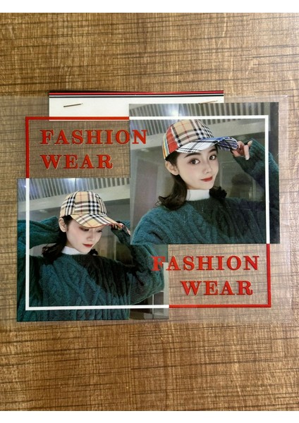 18X16 cm Ütü Ile Yapışan Şapkalı Kız Transfer Baskı Tişört Baskı Arma