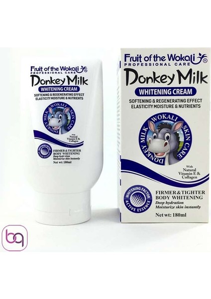 Wokali Eşek Sütü Nemlendirici Vücut Kremi 180 ml fiyatları