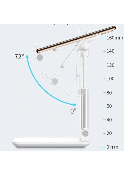 Katlanabilir Masaüstü Telefon Tutucu Stand