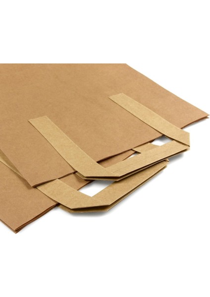 Mini Boy Kraft Kağıt Çanta 20X24X10CM 250 Adet fırsatları