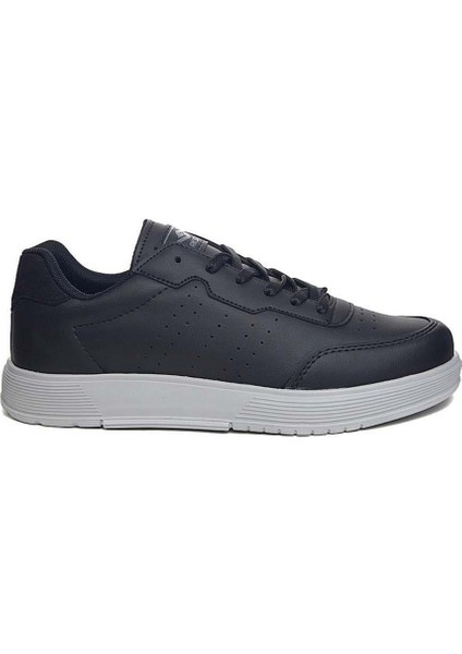 158 Mr Erkek Siyah-Buz Cilt Sneaker Ayakkabı