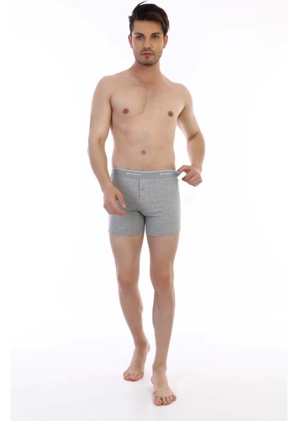 Zorm Çift Kaplan 880 Elastanlı Erkek Boxer
