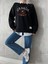 Nakış Işlemeli ,bisiklet Yaka ,oversize ,trend,şık,3 Iplik Şardonlu, Kadın Sweatshirt 1
