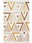 Neulengbach Sarı Geometrik Pamuk Makine Halısı 1
