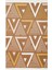 Neulengbach Sarı Geometrik Pamuk Makine Halısı 2