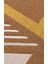 Neulengbach Sarı Geometrik Pamuk Makine Halısı 5
