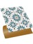 Kendinden Yapışkanlı Yeşil Çiçek Bahçesi Desenli Pvc Karo 30X30 cm (56 Adet) 5m2 1